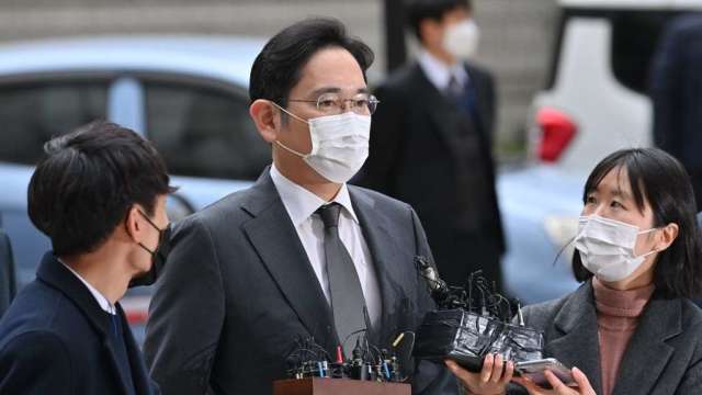 三星副會長李在鎔賄賂案重審  今最終開庭(圖:AFP)