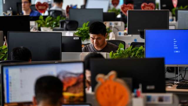 調查:看好Q1景氣內外皆溫 85%企業有徵才計畫。(圖:AFP)