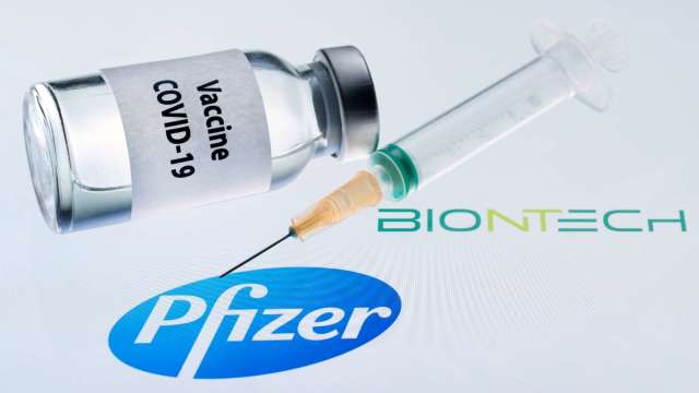 研究顯示 輝瑞BioNTech疫苗能有效防禦英國變種病毒 (圖：AFP)