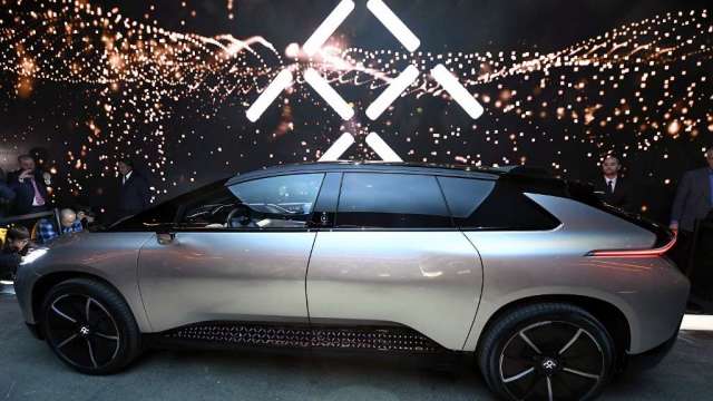 法拉第未來、吉利傳談合作 將在中國設廠生產電動車(圖:AFP)