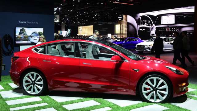 特斯拉大幅調降日本Model 3售價 429萬日圓起跳 (圖片:AFP)