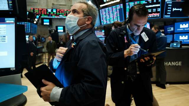 〈美股盤後〉債市喋血！費半暴跌近6% 那指創4個月來最大單日跌幅。(圖片：AFP)
