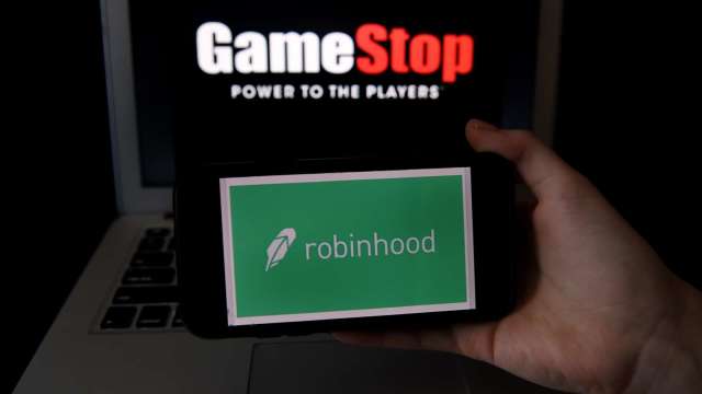 GameStop積極轉型 可能購買比特幣。(圖片:AFP)