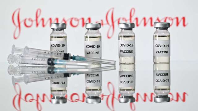 歐盟疫苗進展恐受挫 傳嬌生難達成第二季交付5500萬劑疫苗目標(圖片：AFP)