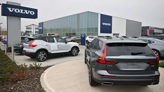 Volvo攜手吉利加持的科技新創 共同開發智慧汽車軟體系統 (圖：AFP)