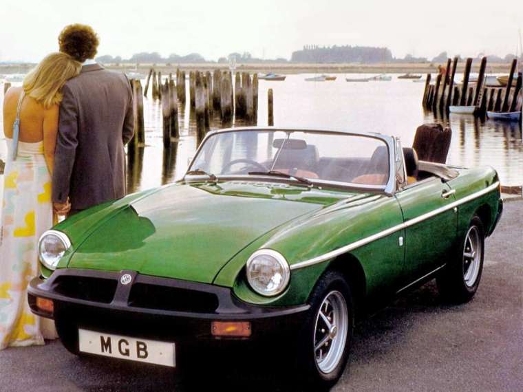 1970年代的MGB跑車就已經聞名全球。