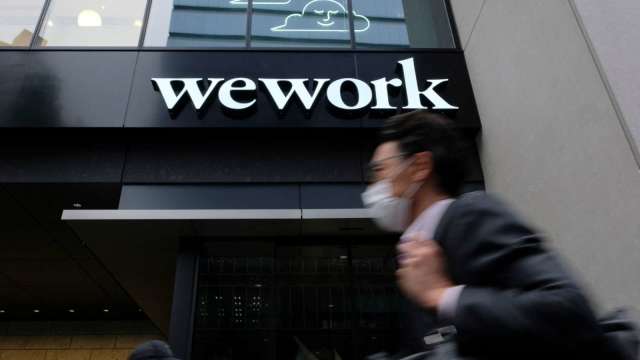 WeWork捲土重來借殼上市 估值約90億美元(圖片:AFP)