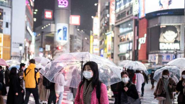 日本3月核心CPI報年減0.1% 合乎市場預期 (圖片:AFP)