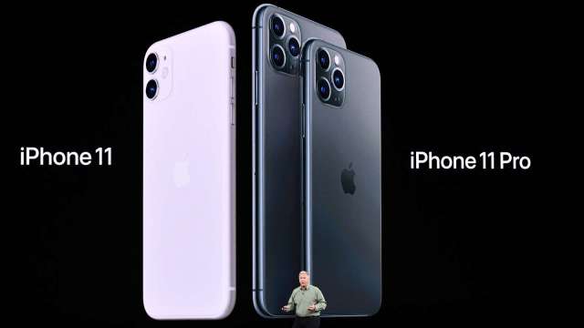蘋果Q1手機出貨量年增逾4成 iPhone 11最熱銷(圖片:AFP)