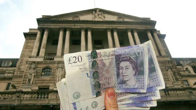 英國4月CPI年增擴大至1.5% 英鎊穩於1.42附近(圖:AFP)