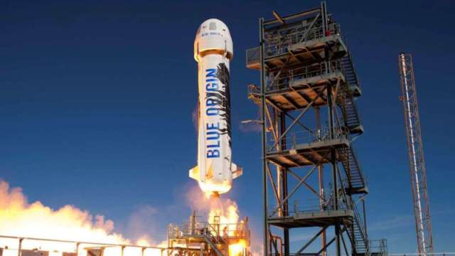 藍色起源太空船位啟動公開競標 最新出價已超過新台幣7200萬元 (圖：AFP)