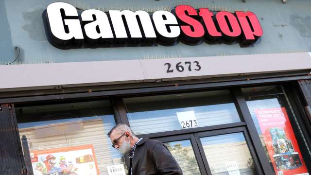 〈財報〉GameStop首季營收年增25% 高層大換血拚電商轉型(圖片:AFP)