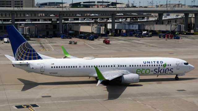 彭博：消息人士指稱 聯航有意購買上百架波音737MAX (圖片：AFP)