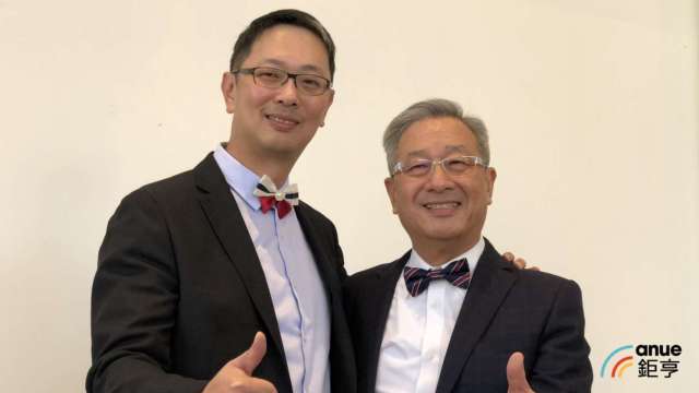 左為廣運太極總經理謝明凱、右為董事長謝清福。(鉅亨網資料照)
