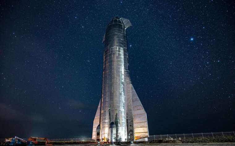 SpaceX的星艦。(圖片：AFP)