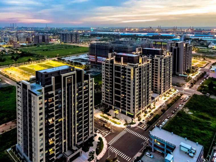 遠雄在台中海線地區造鎮案已完銷 8 期 2600 戶，生活機能快速成型，第 9 期新案「遠雄幸福成」預計於下半年登場。(圖: 業者提供) 