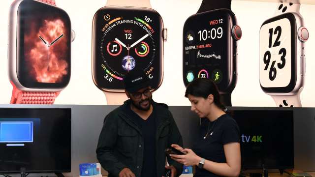 Apple Watch推限量版國際系列錶帶 隨機附送專屬錶面 (圖片:AFP)