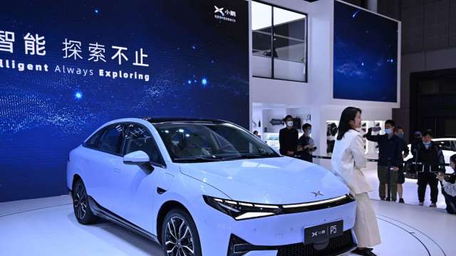 小鵬7月20日納入恒生綜合指數(圖片:AFP)