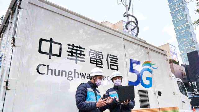 台灣5G行動網速量測 中華電奪雙冠王。(圖:中華電提供)