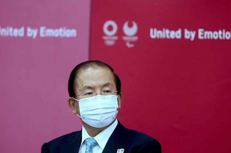 武藤敏郎:不排除東奧最後一刻取消的可能性 (圖片:AFP)