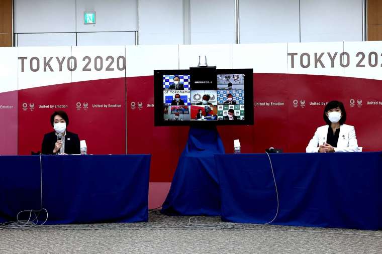 日本政府、奧委會組織、東京都以及國際奧會、國際帕林匹克委員會等五方可能再度開會。(圖片:AFP)
