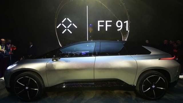 法拉第未來CEO:FF 91未來2年銷量上看4萬台。(圖:AFP)