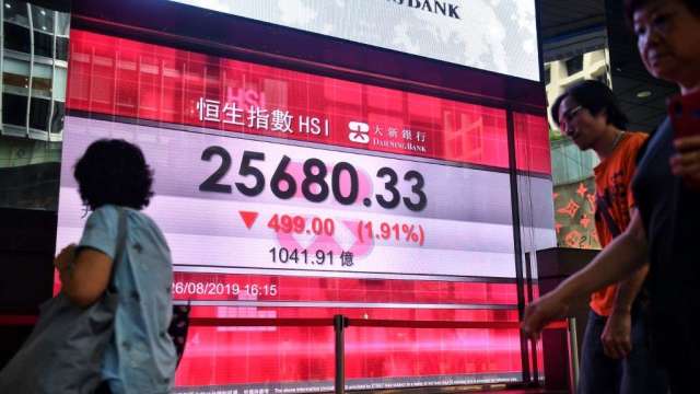 香港首批電子消費券最快周日發放 每人5000港元(圖:AFP)