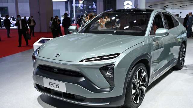 中國電動車7月交付量繳佳績 理想、小鵬、蔚來齊揚(圖片:AFP)