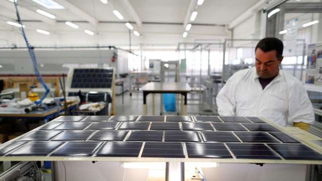 中美晶太陽能本業已連續三季獲利。(圖：AFP)