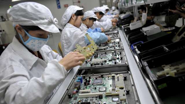 2021年 臺灣製造產業景氣展望佳。(圖:AFP)