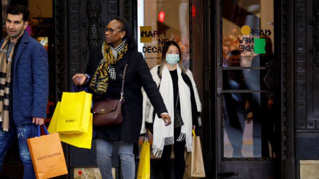 美國8月Markit綜合PMI降至55.4 觸8個月低點 (圖：AFP)