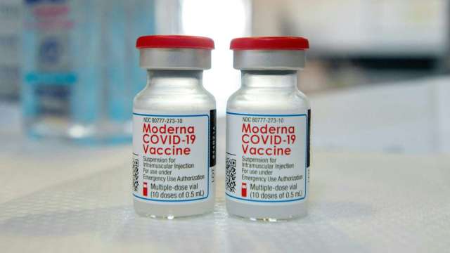 研究：莫德納疫苗產生的抗體是輝瑞疫苗的2倍多(圖片：AFP)