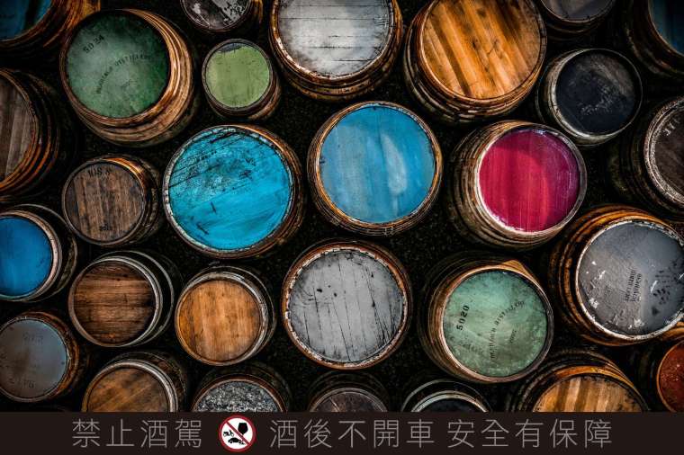 班瑞克豐富的風味祕密之一，來自酒窖存放著蘇格蘭最多樣的橡木桶。(圖:客戶提供)