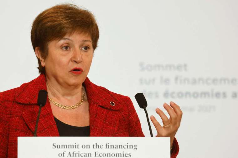 喬治艾娃 (Kristalina Georgieva) 否認週四世銀的內部調查結果。(圖片：AFP)