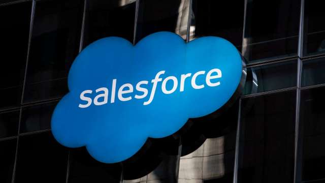 Salesforce上修全年財測 早盤股價漲逾5%(圖片:AFP)