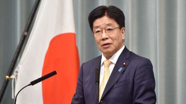 〈台申請CPTPP〉日本官房長官加藤勝信表態歡迎 (圖片:AFP)