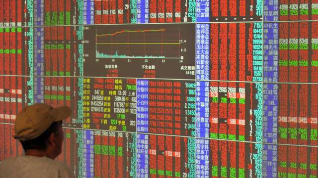 電子股衝鋒、航運股揚帆 台股大漲181點重回半年線 周線終止連二黑。(圖:AFP)