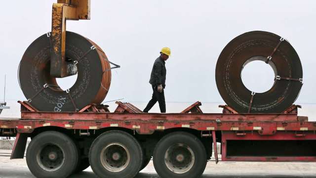 WSA:8月全球粗鋼生產年減1.4% 中國持續萎縮 (圖片:AFP)