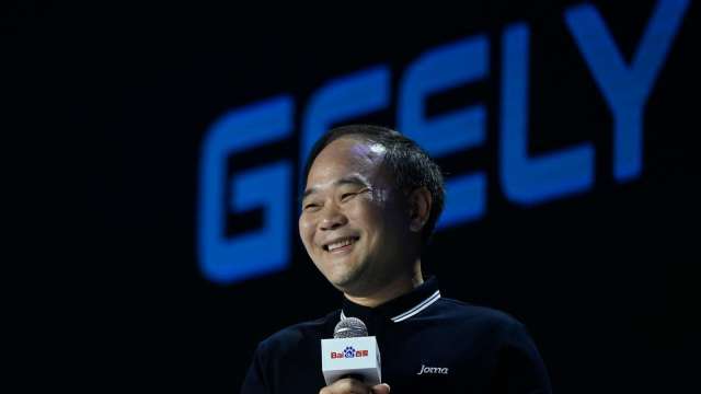 中國吉利集團成立新公司 跨入高階智慧型手機領域 (圖片：AFP)