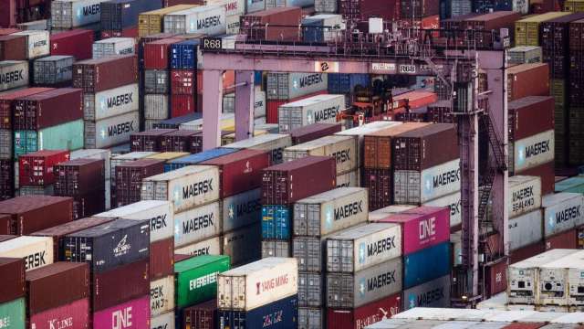 美8月商品貿易逆差擴大 恐拖累第三季GDP成長(圖片:AFP)