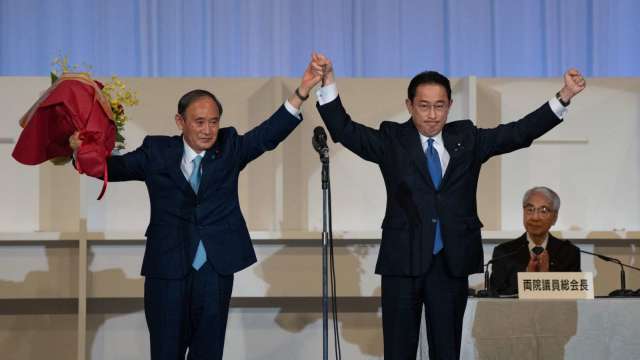 岸田文雄將成為日本第100任首相 (圖片：AFP)