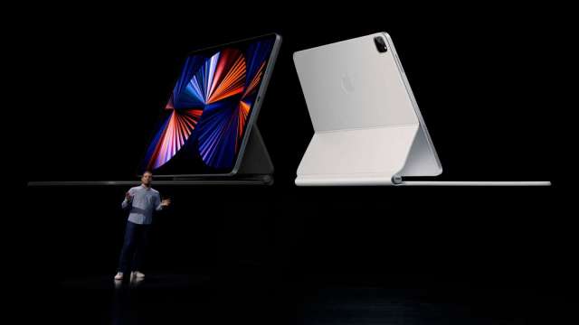 韓媒:蘋果取消與三星的OLED iPad Air合作項目 (圖:AFP)