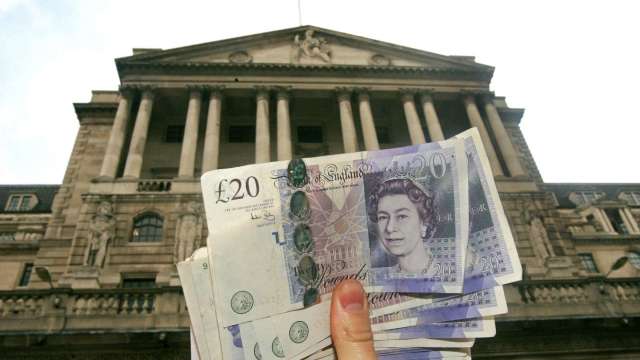 英國央行升息預期支撐 英鎊兌美元、歐元止跌回穩(圖:AFP)