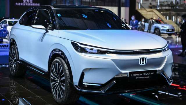 本田宣布在中國設置電動車生產線 並發表全新Honda SENSING 360 (圖片：AFP)
