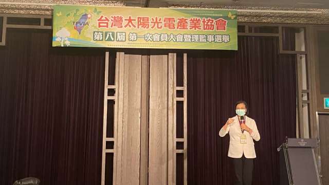 中美晶董事長徐秀蘭 出任太陽光電產業協會新任理事長。(圖:協會提供)