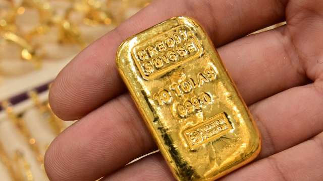〈貴金屬盤後〉通膨擔憂情緒推升 黃金突破1800美元 登近6週高點 (圖片:AFP)