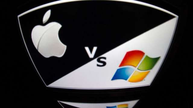 微軟市值超車蘋果 登全球市值最高公司寶座 (圖片：AFP)