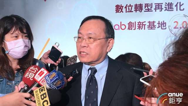 台銀董事長呂桔誠宣布創新實驗室正式啟用。(鉅亨網記者郭幸宜攝)