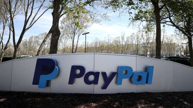 財報遜色 前景黯淡 PayPal挫逾10% 創20個月來最大單日跌幅 分析師：還不能買進！ (圖片:AFP)