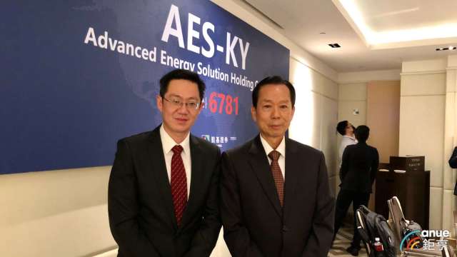 AES-KY總經理宋維哲、董事長宋福祥。(鉅亨網資料照)